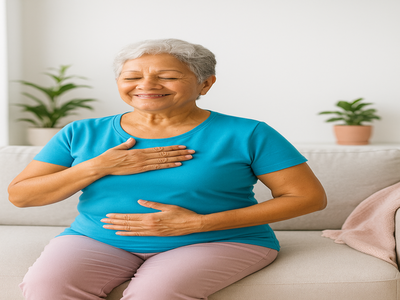 Manos sosteniendo un corazón dibujado